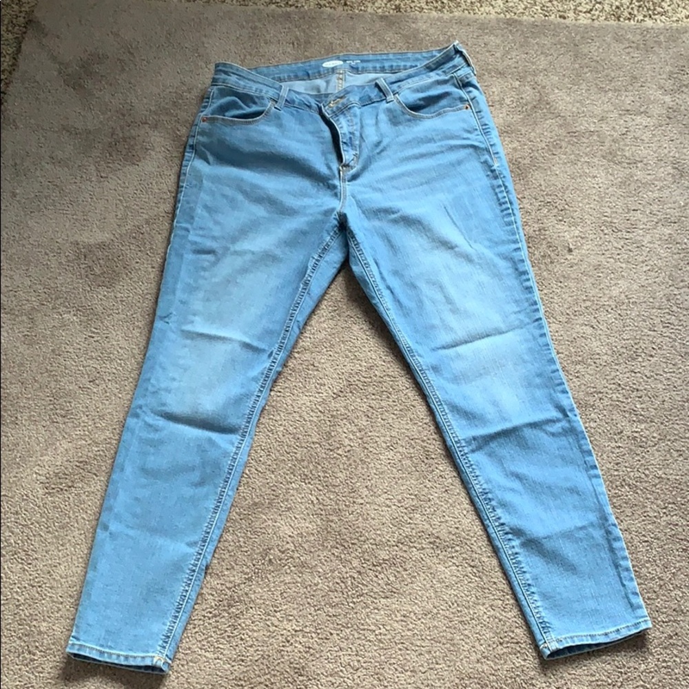 Old Navy Super Skinny Ankle Jeans